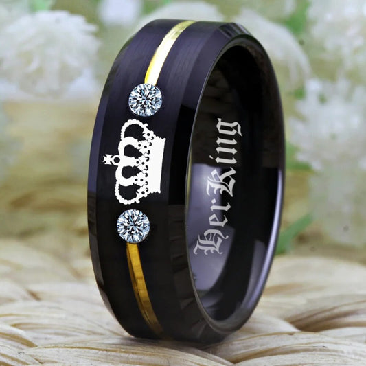 King Queen™ Tungsten Ring